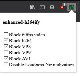 what is enchanced h264ify