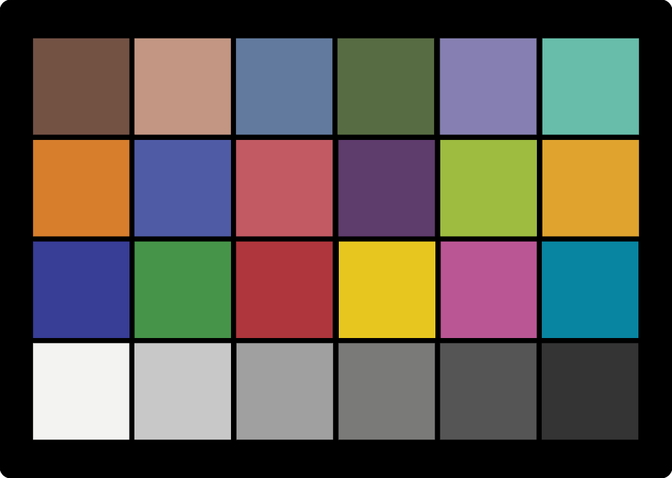 Color checker. Macbeth COLORCHECKER Chart. Цвета в квадратах. Все цвета. Ахроматические цвета.